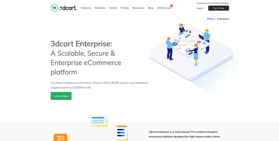 3dcart Enterprise eCommerce Solution