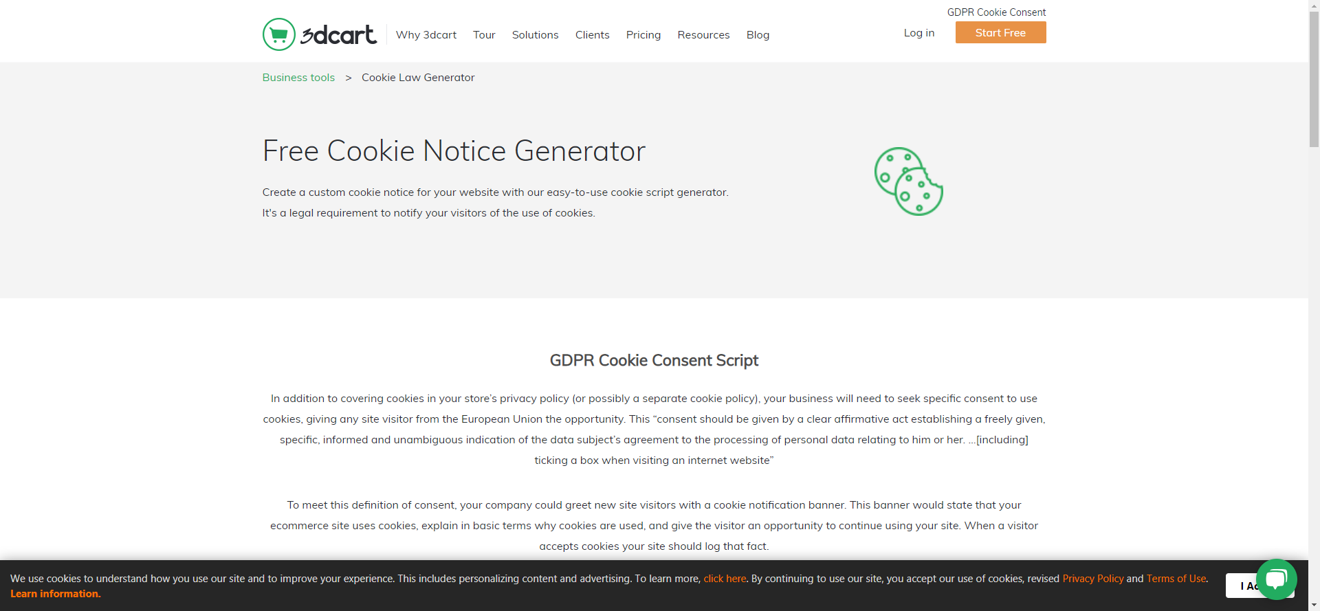 3dcart-free-cookie-notice-generator