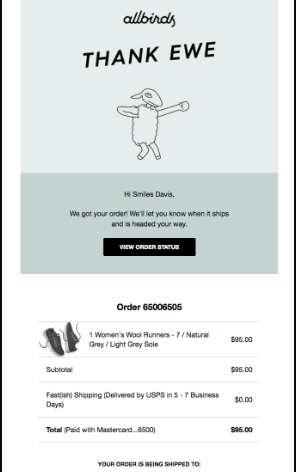Allbirds Purchase Confirmation Email-1
