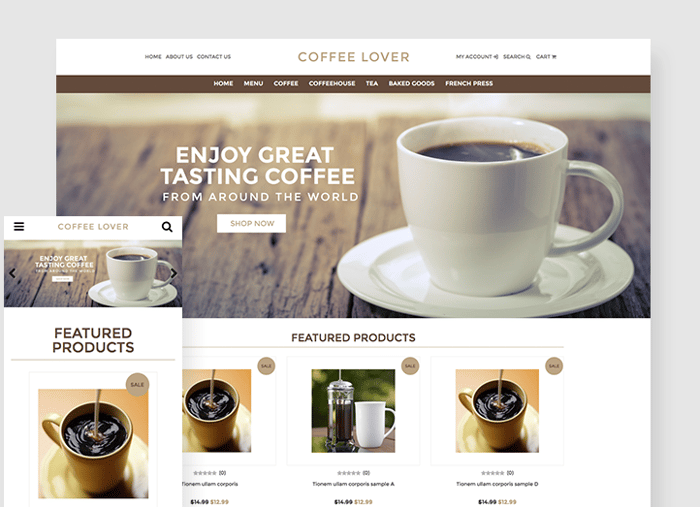 Coffee Lover theme