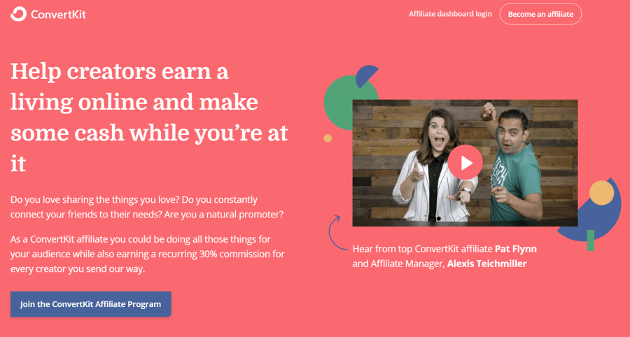 ConvertKit Affiliate Program
