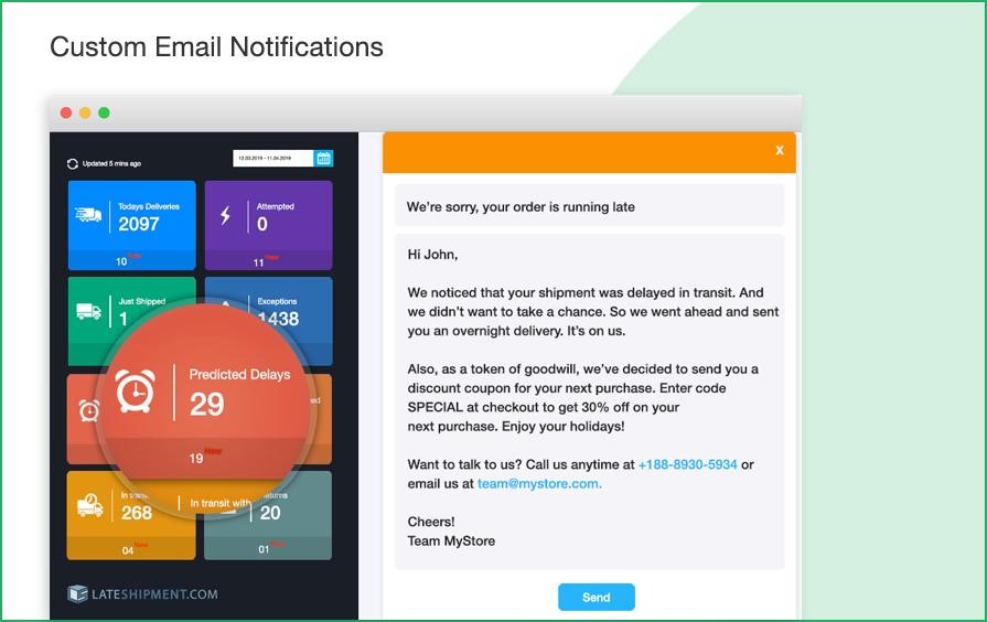Custom Email Notifications
