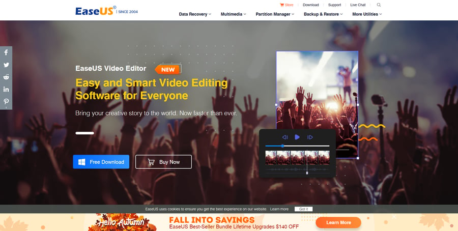 EaseUS Video Editor