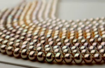 Fancy Color metallic pearls from Pearls of Joy