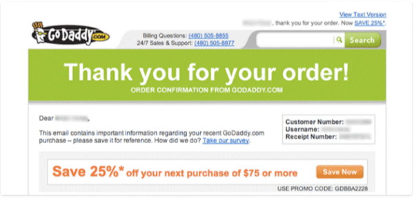 GoDaddy Order Confirmation Email-1