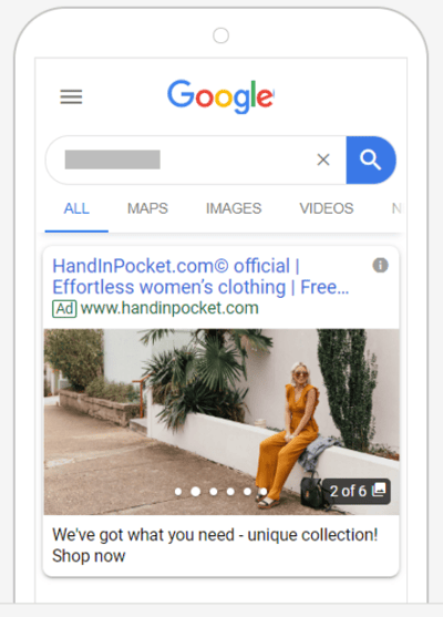 Google gallery ads
