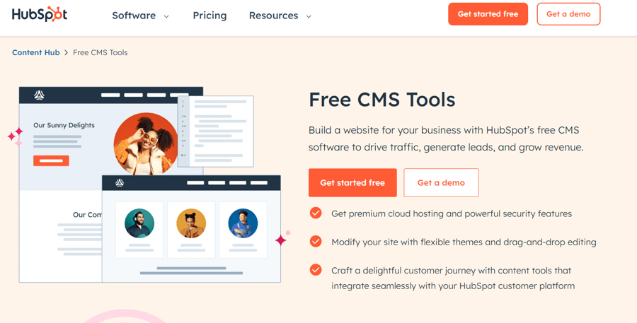 HubSpot Free CMS Tools