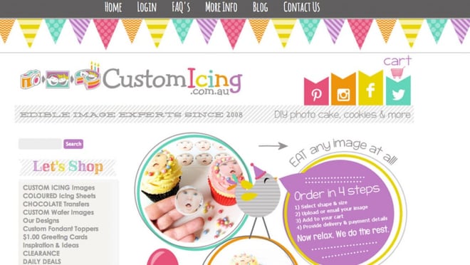 CustomIcing 3dcart store