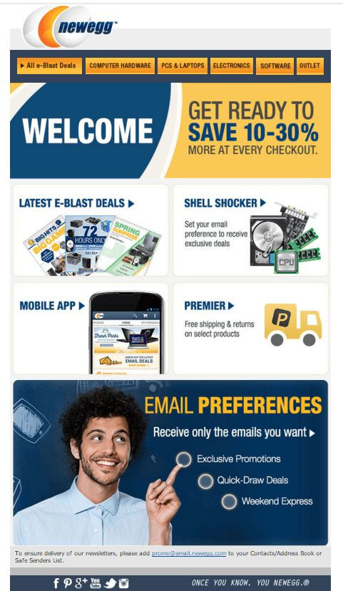 welcome-newegg