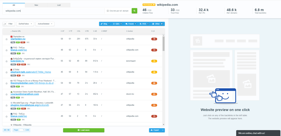 LinkMiner Backlink Analysis Tool