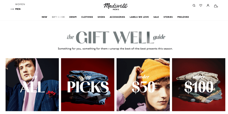 Madewell The Gift Well Guide
