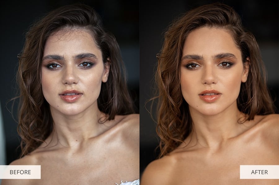 Online Photoshop Editor before and after