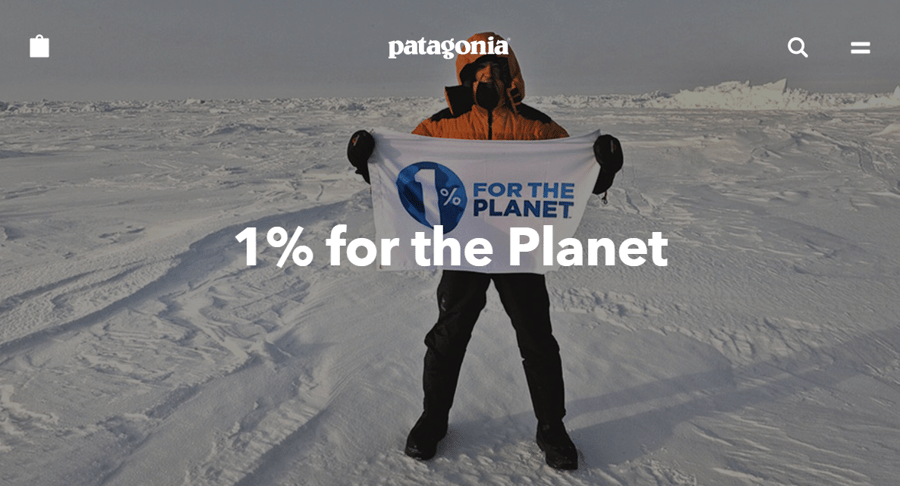 Patagonia One Percent for the Planet