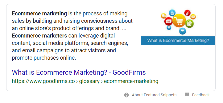 SERP Featured Snippet