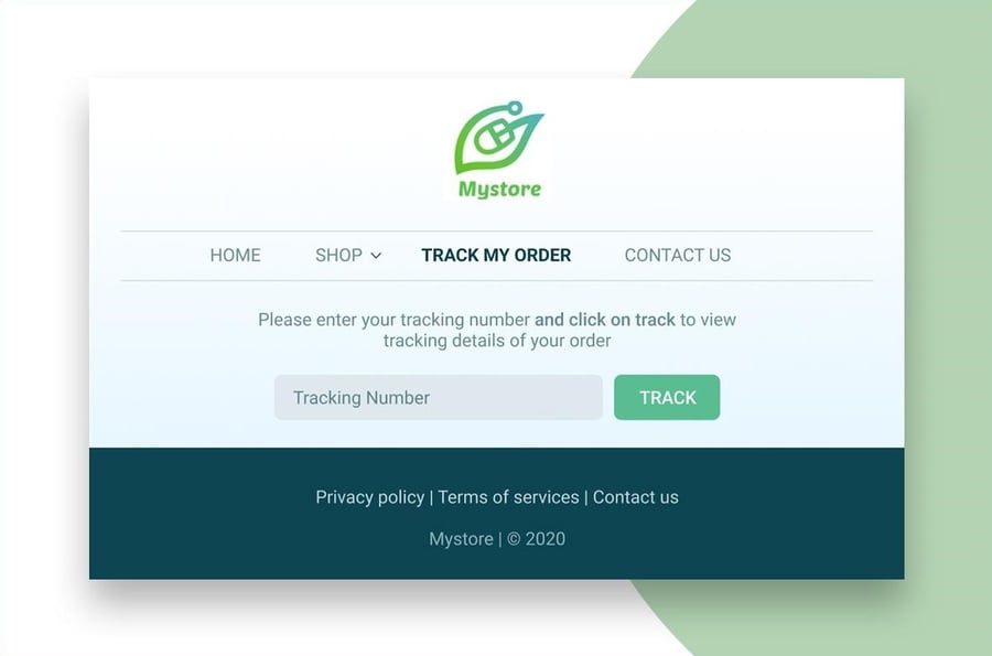 Self Serve Tracking