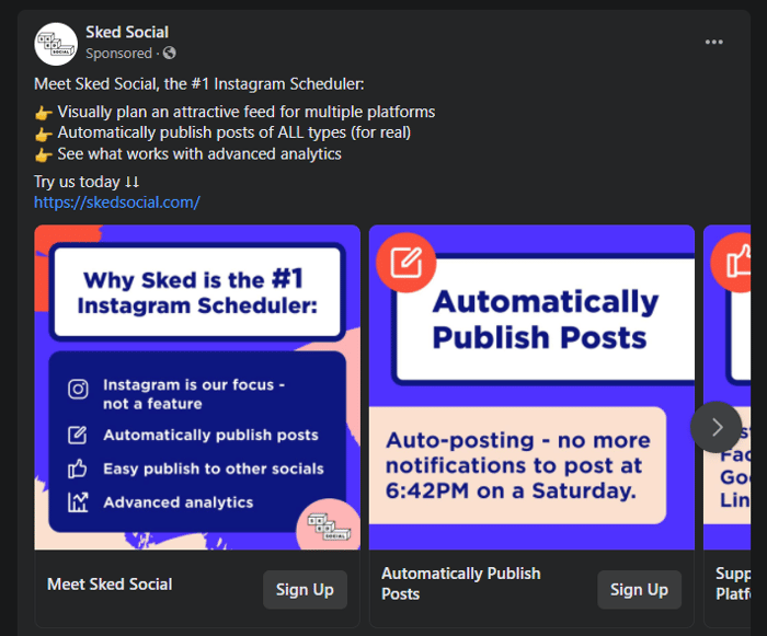 Sked FB Ad