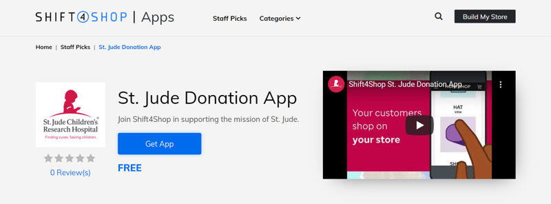 St. Jude Donation App download