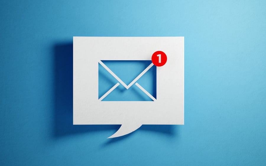 Start with small batches of emails