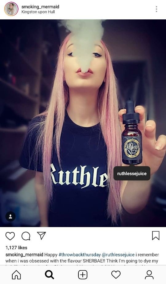 Vaping Instagram Collaboration