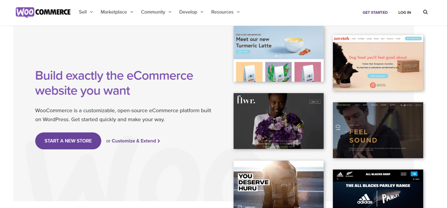 WooCommerce Home Page