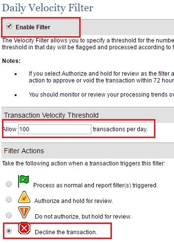 authorizenet-velocity-filter