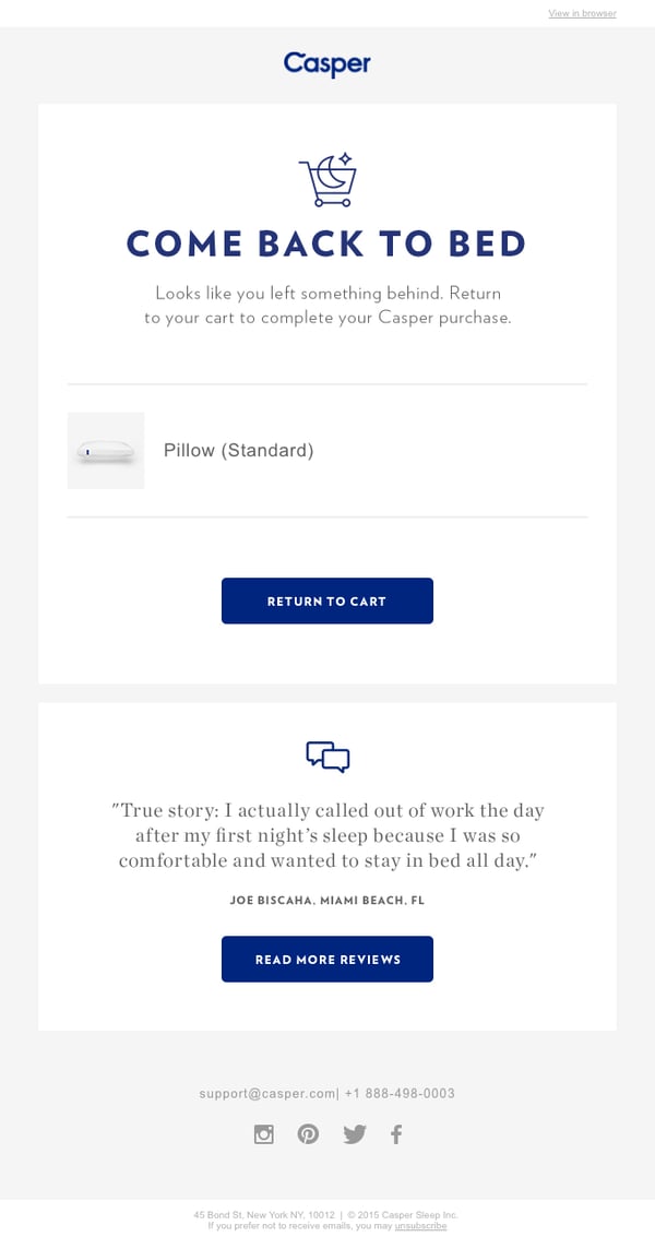 casper email