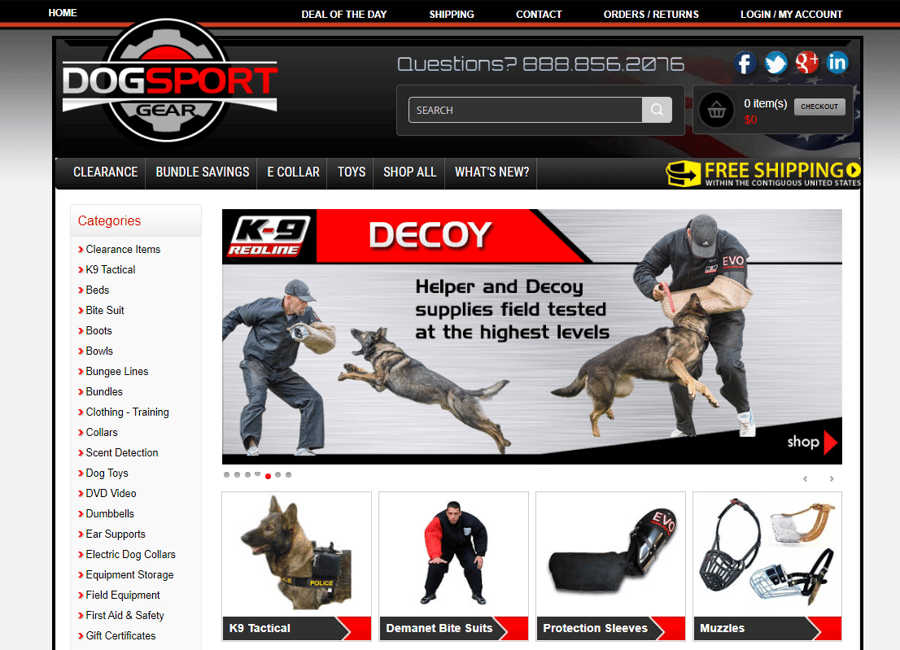 dogsport gear