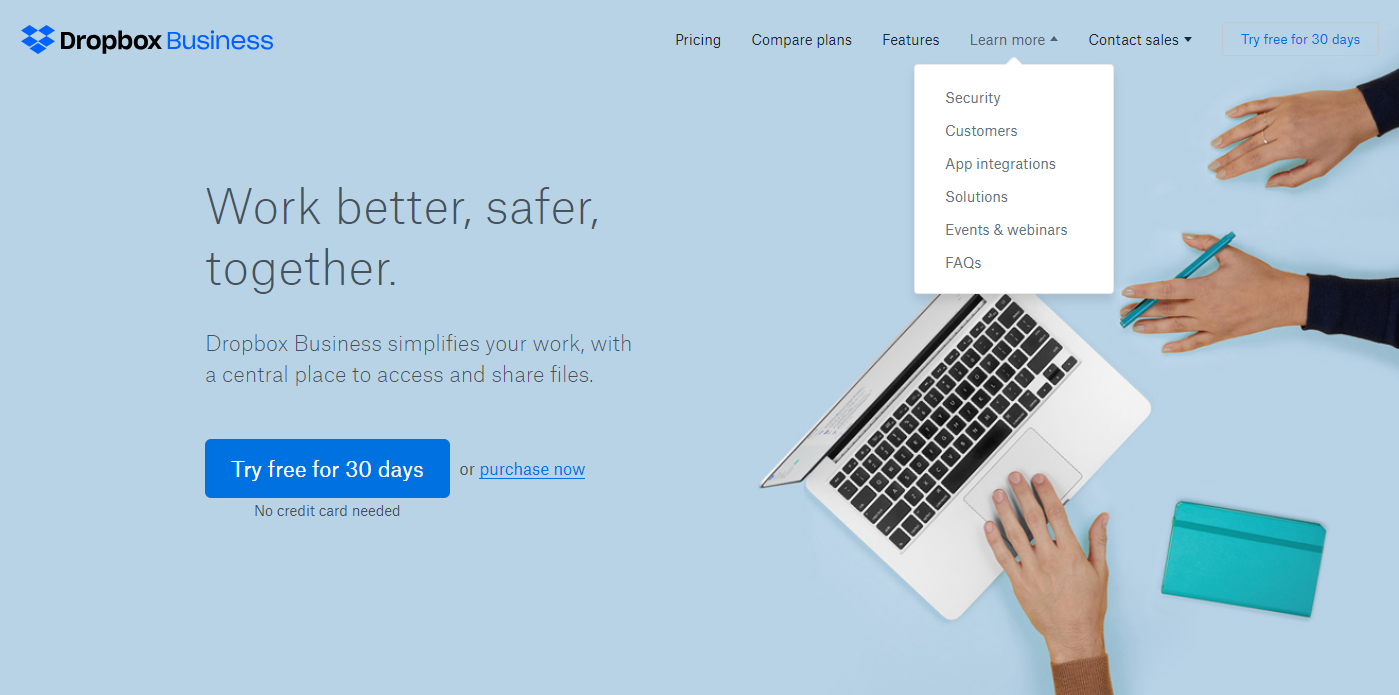 dropbox-business-home-page-design-1