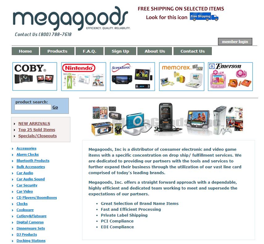 megagoods-electronics-dropshipper