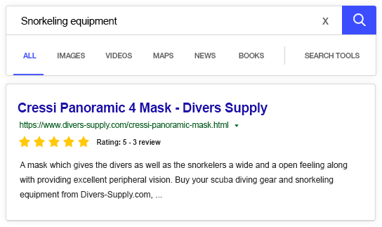 google rich snippets