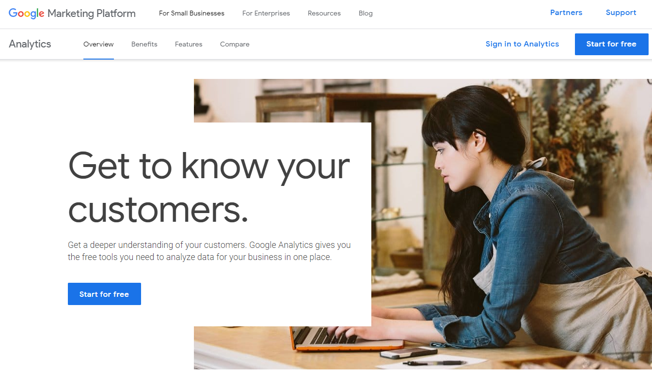 google-analytics-login-page