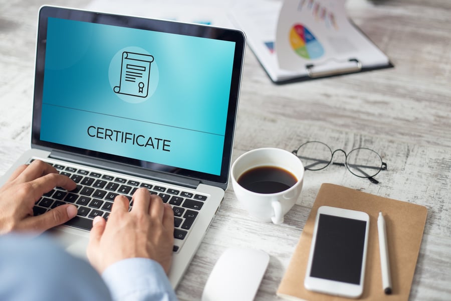 Resale certificate