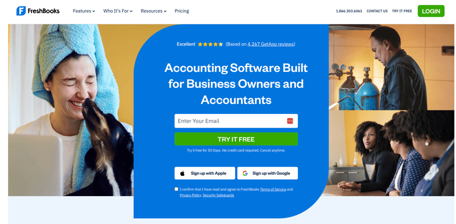 FreshBooks accounting software