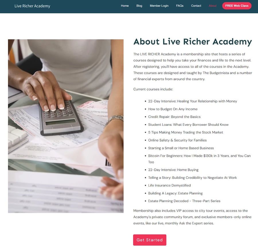 Live Richer Academy