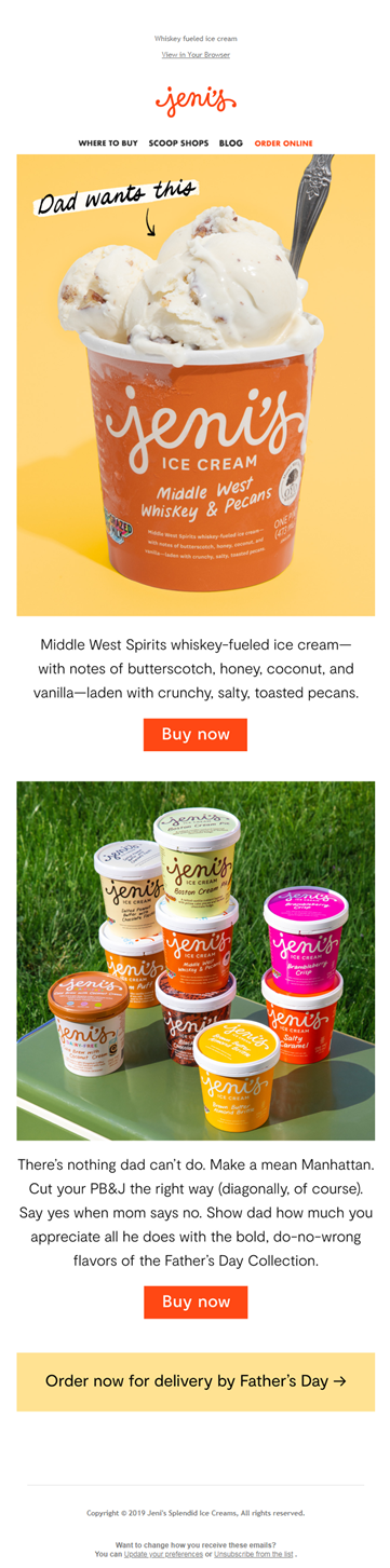 jenis ice cream email