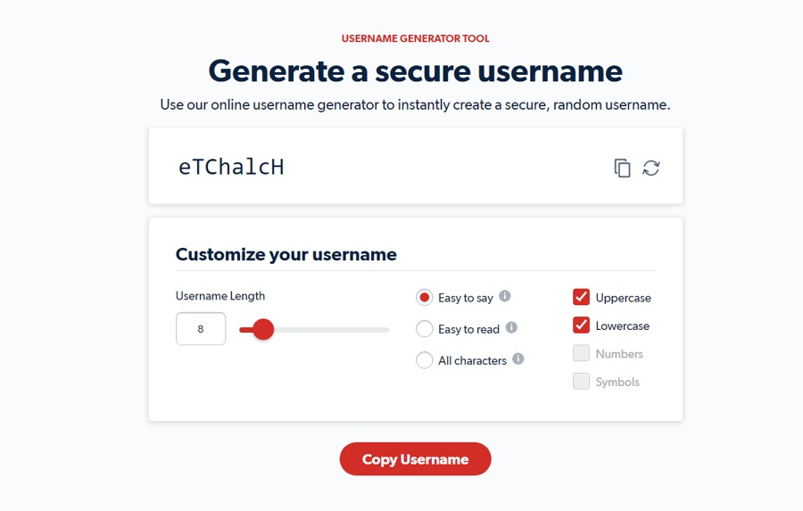 lastpass username