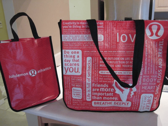 lululemon bag