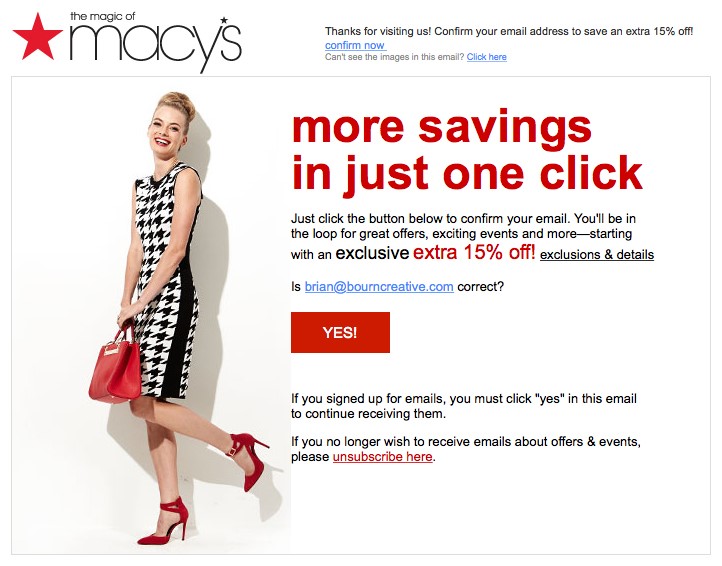 macys email