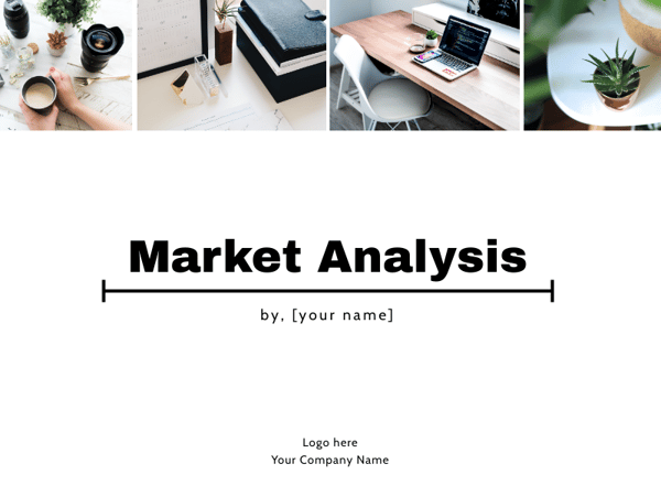 marketing analysis template cover