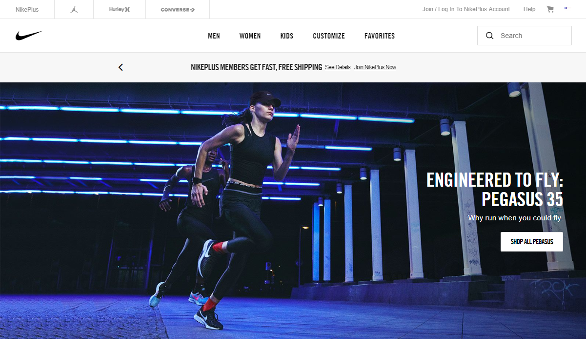 nike-home-page-design