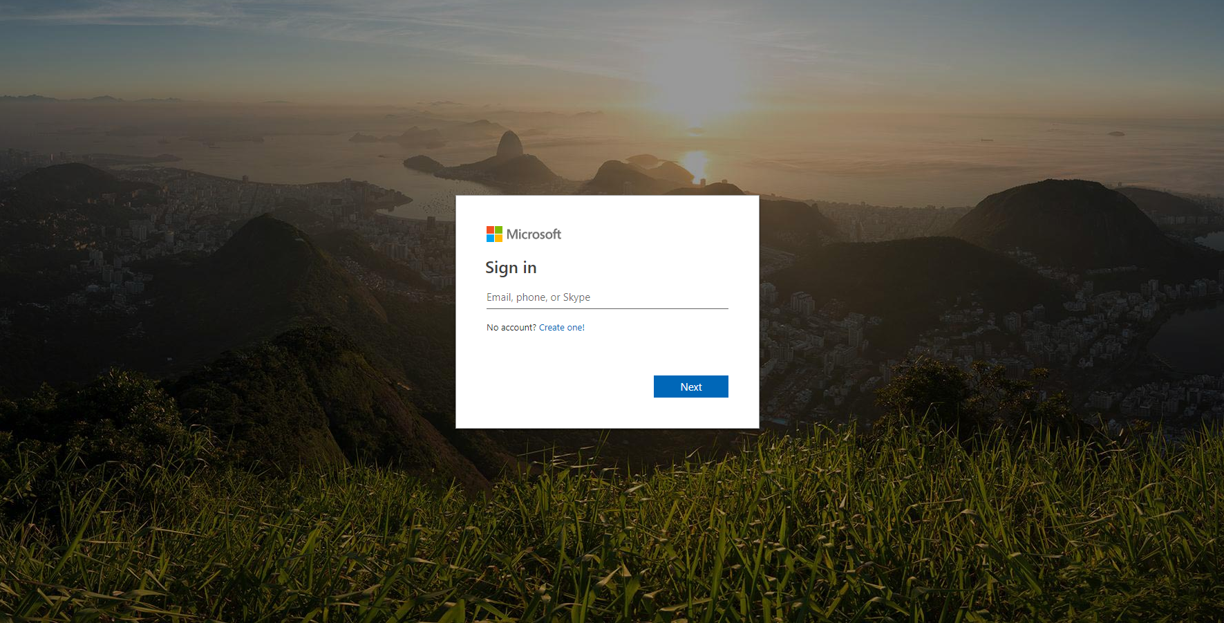 outlook-login-page