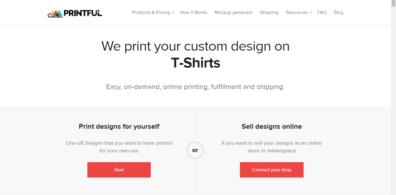 Sell Clothes Online With Print-On-Demand