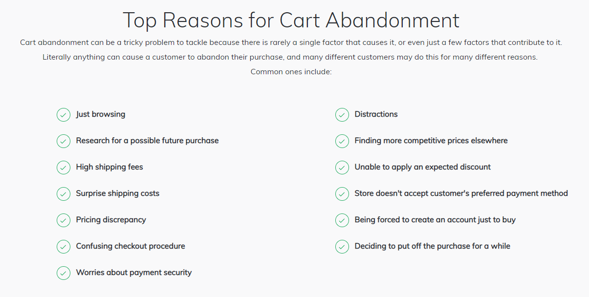 reasons-for-cart-abandonment