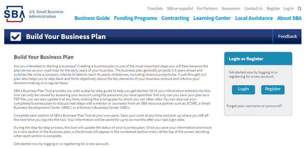 business plan template for small business