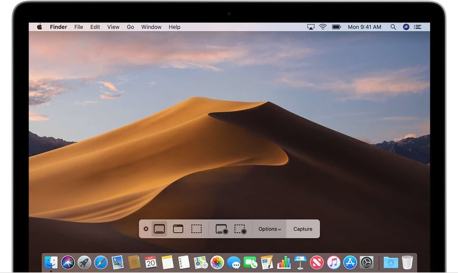 screenshot on a mac
