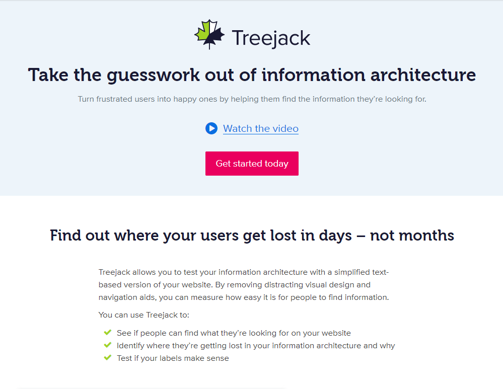 treejack-website-testing