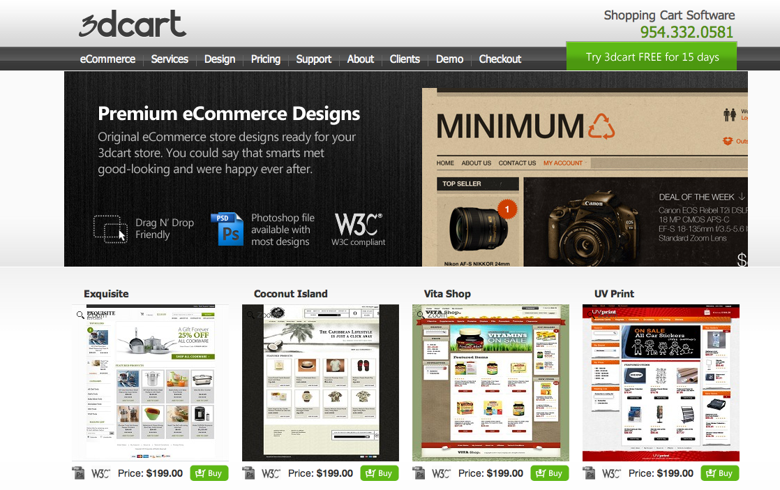 3dcart as a BigCommerce Alternative