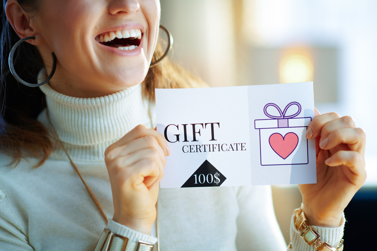 Gift Card or Certificate